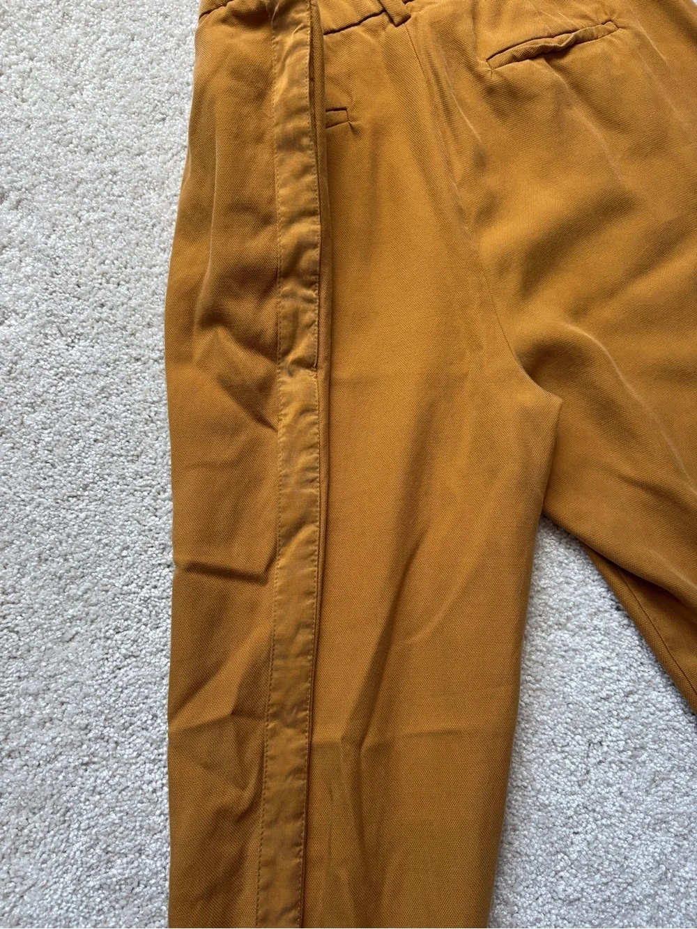 J. Crew Women's Mustard Trousers